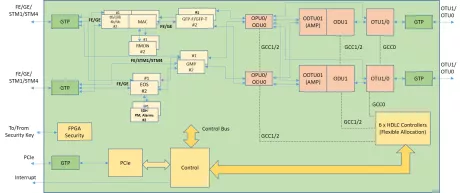 Block Diagram -- OTN Processor 