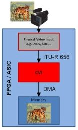 Block Diagram -- Customizable Video Input controller 