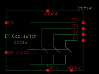 Block Diagram -- Quadruple Capacitor Switch 