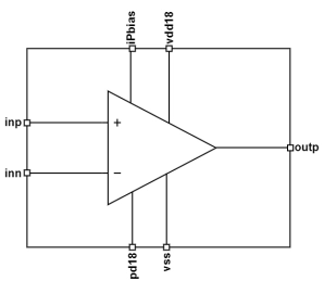 Block Diagram -- Special Purpose Low (Statistical) offset Operation Amplifier 