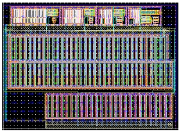 Block Diagram -- Clock Buffer - X-FAB XT018-0.18µm BCD-on-SOI CMOS 